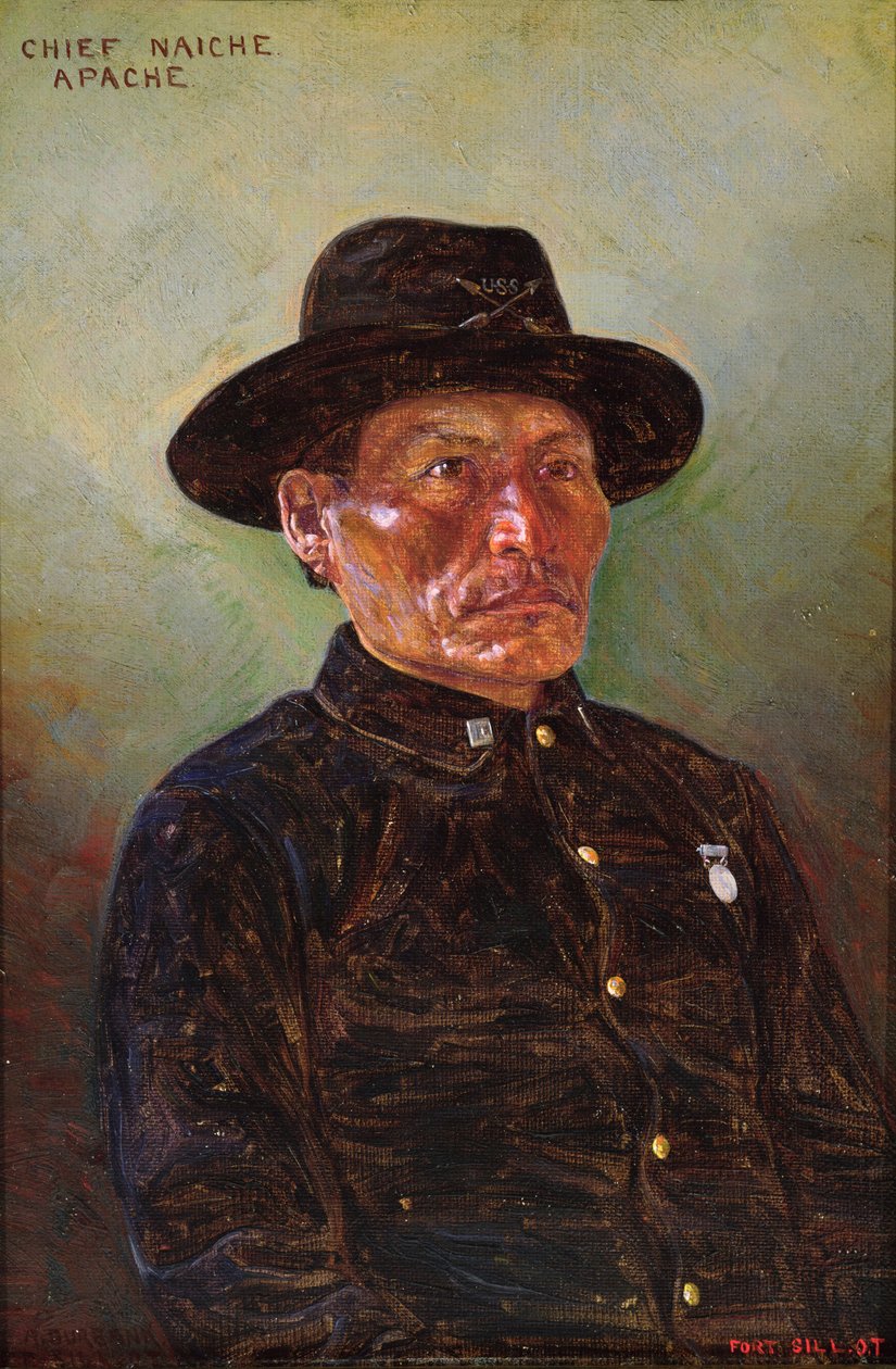 Naiche főnök alkotó: Elbridge Ayer Burbank