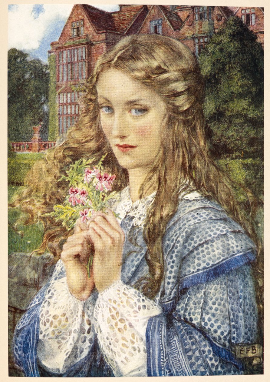 Evelyn Hope. alkotó: Eleanor Fortescue Brickdale