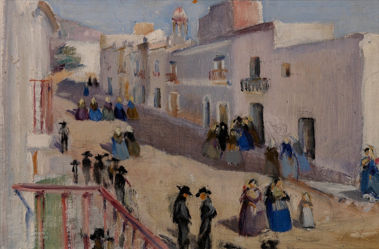 Utcai jelenet alkotó: Eleanor Harris