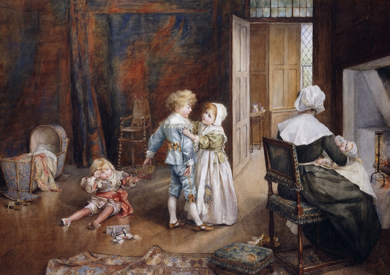 A kis béketeremtő, 1895 alkotó: Eleanor Manly