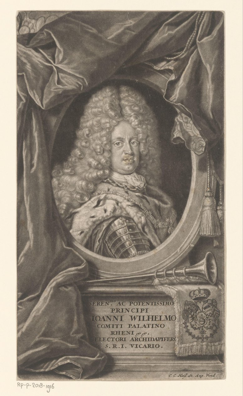 Johann Wilhelm portréja alkotó: Elias Christopf Heiss