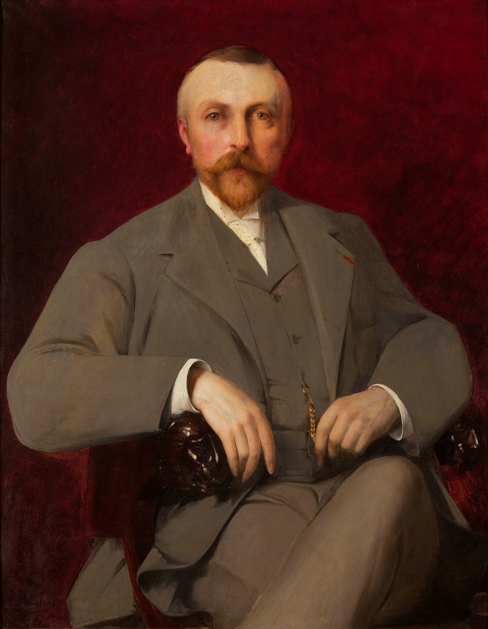 Paul Marmottan portréja, 1898 alkotó: Elie Nonclercq