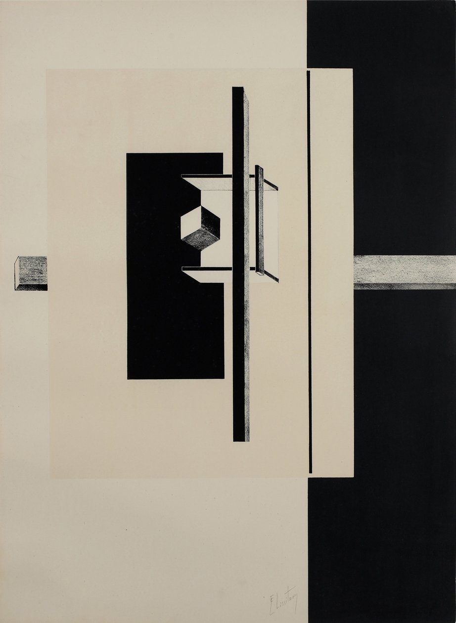 Proun alkotó: Eliezer Markowich Lissitzky