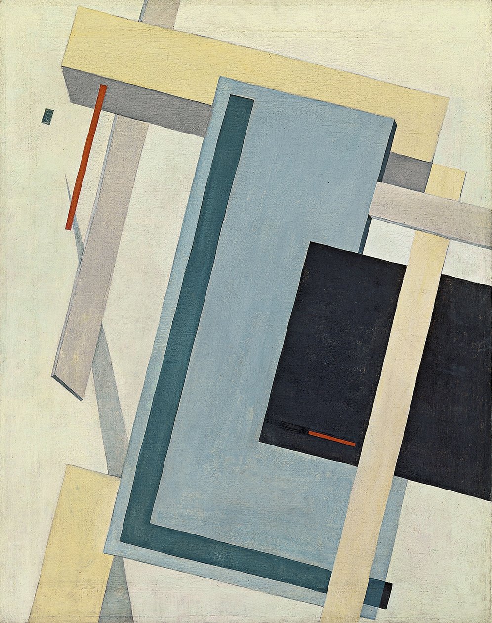 Proun 4 B, 1919-1920 alkotó: Eliezer Markowich Lissitzky