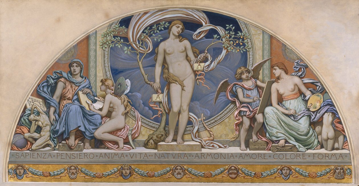 Róma művészeti képviselője alkotó: Elihu Vedder