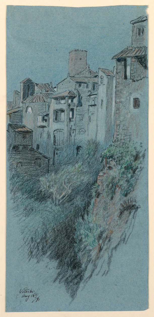 Viterbo alkotó: Elihu Vedder