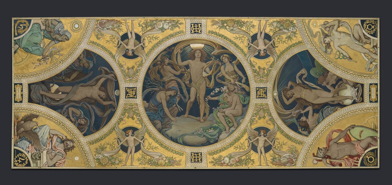 A hét napjainak bősége alkotó: Elihu Vedder