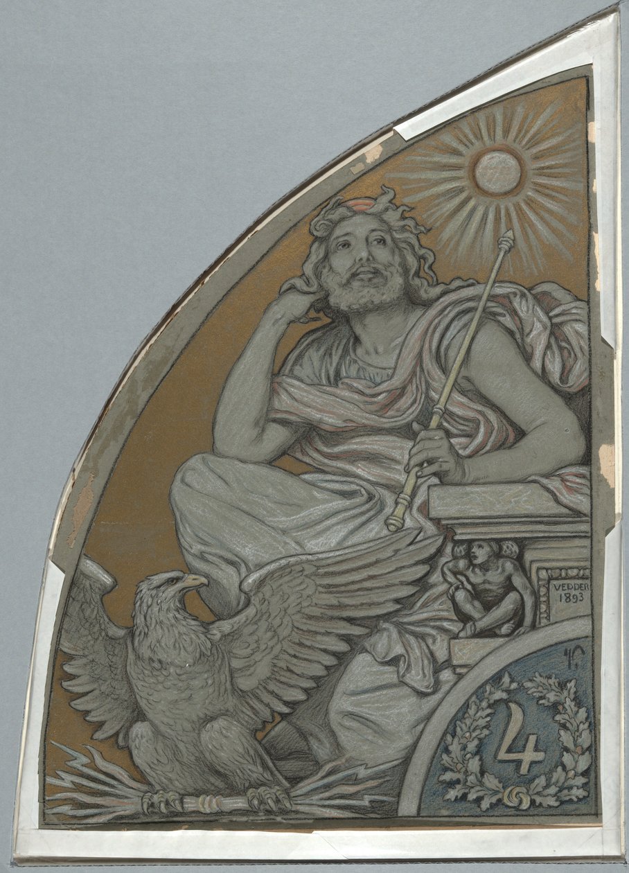Rajzfilm Jupiterről alkotó: Elihu Vedder