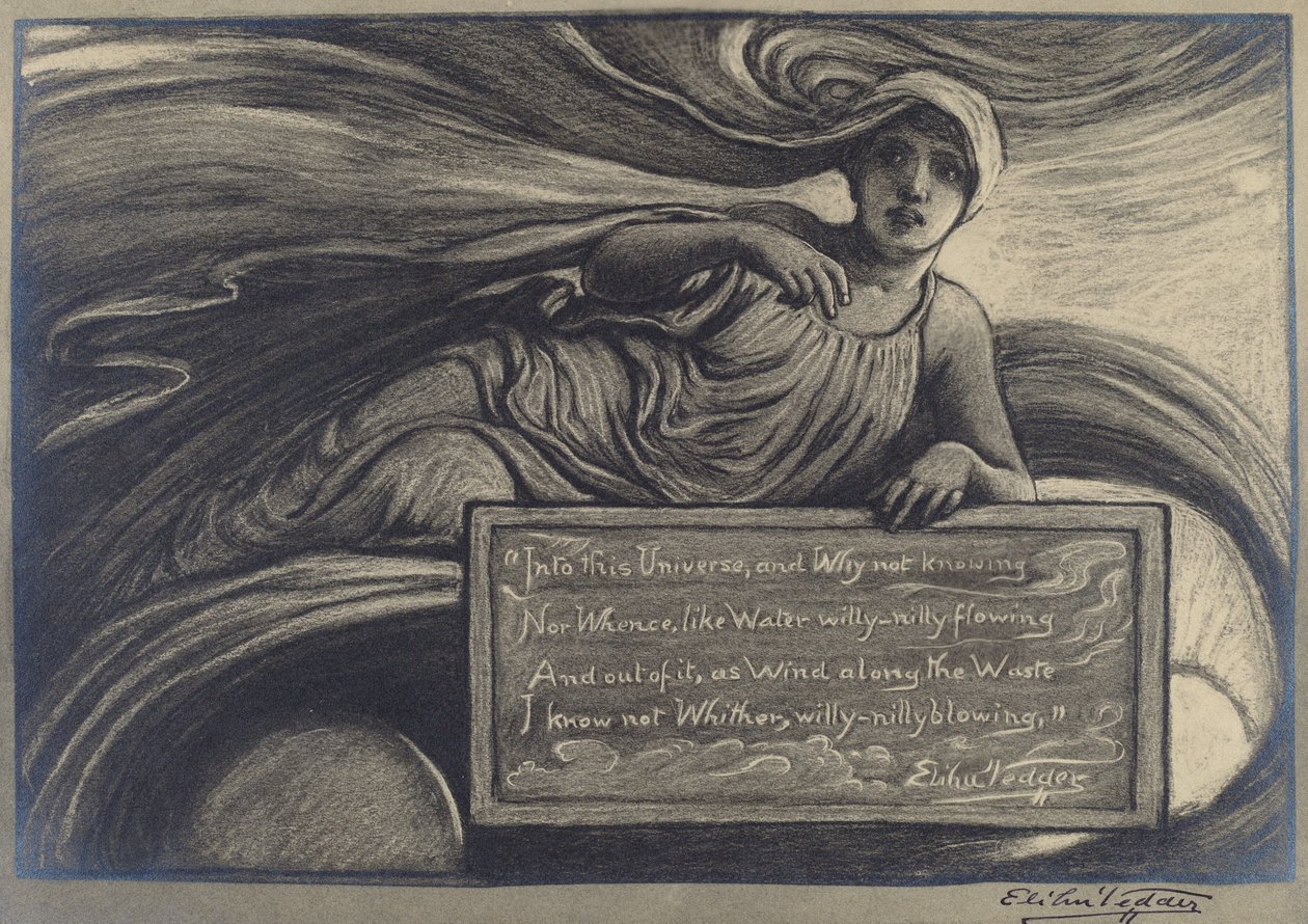 Az Univerzumba, 19. század vége – 20. század eleje. alkotó: Elihu Vedder