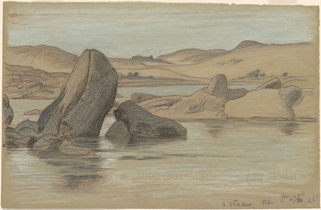 Nílusi utazás, 22. sz alkotó: Elihu Vedder
