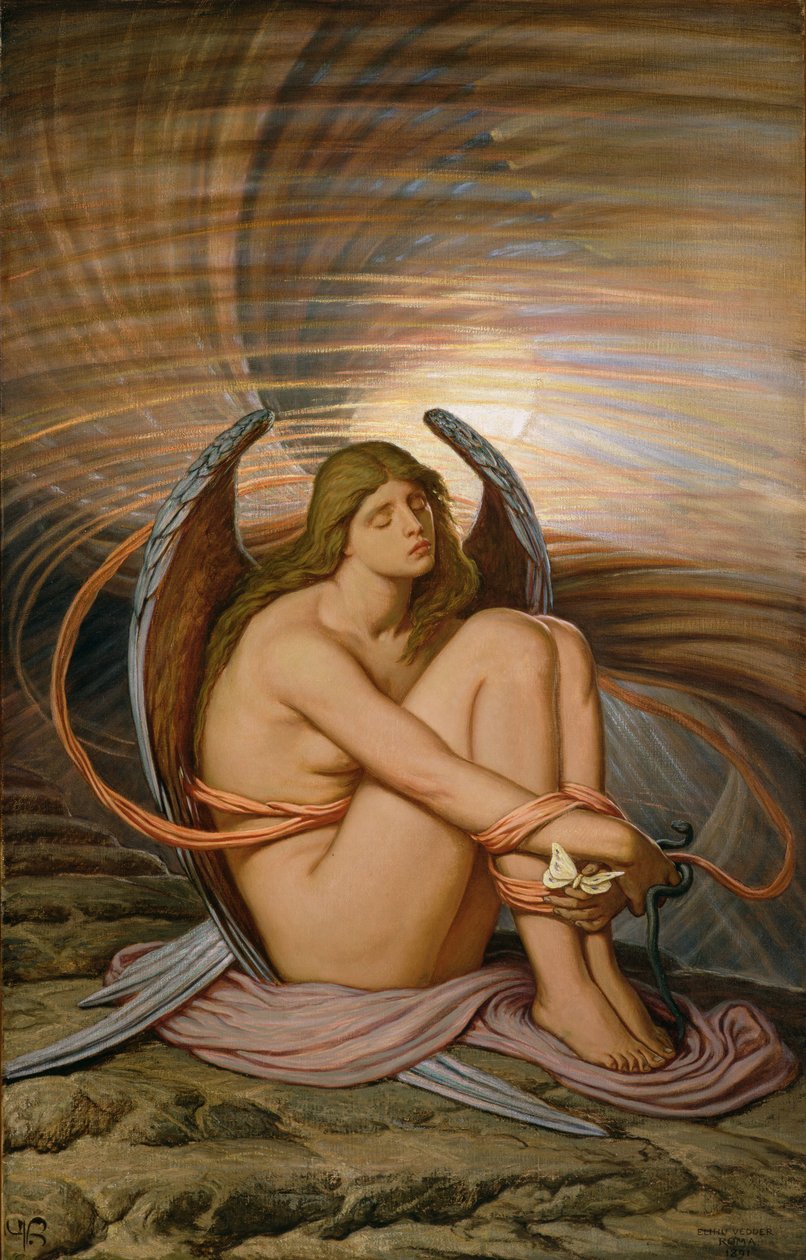 Soul in Bondage alkotó: Elihu Vedder