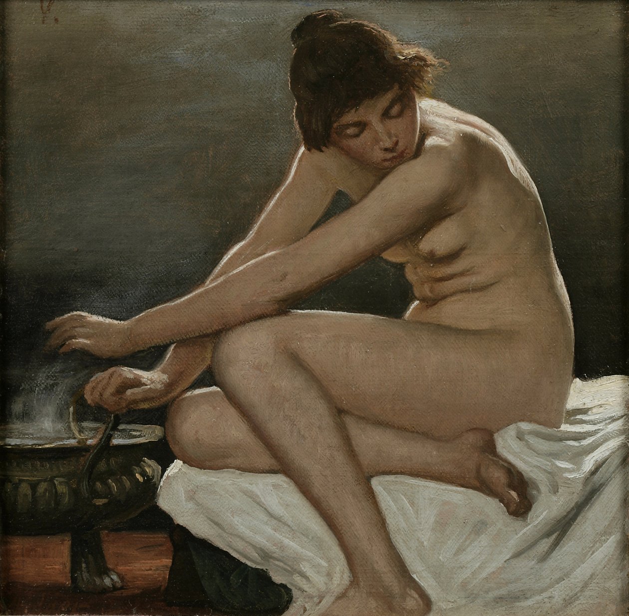 Tanulmány La Strega, a boszorkány számára alkotó: Elihu Vedder
