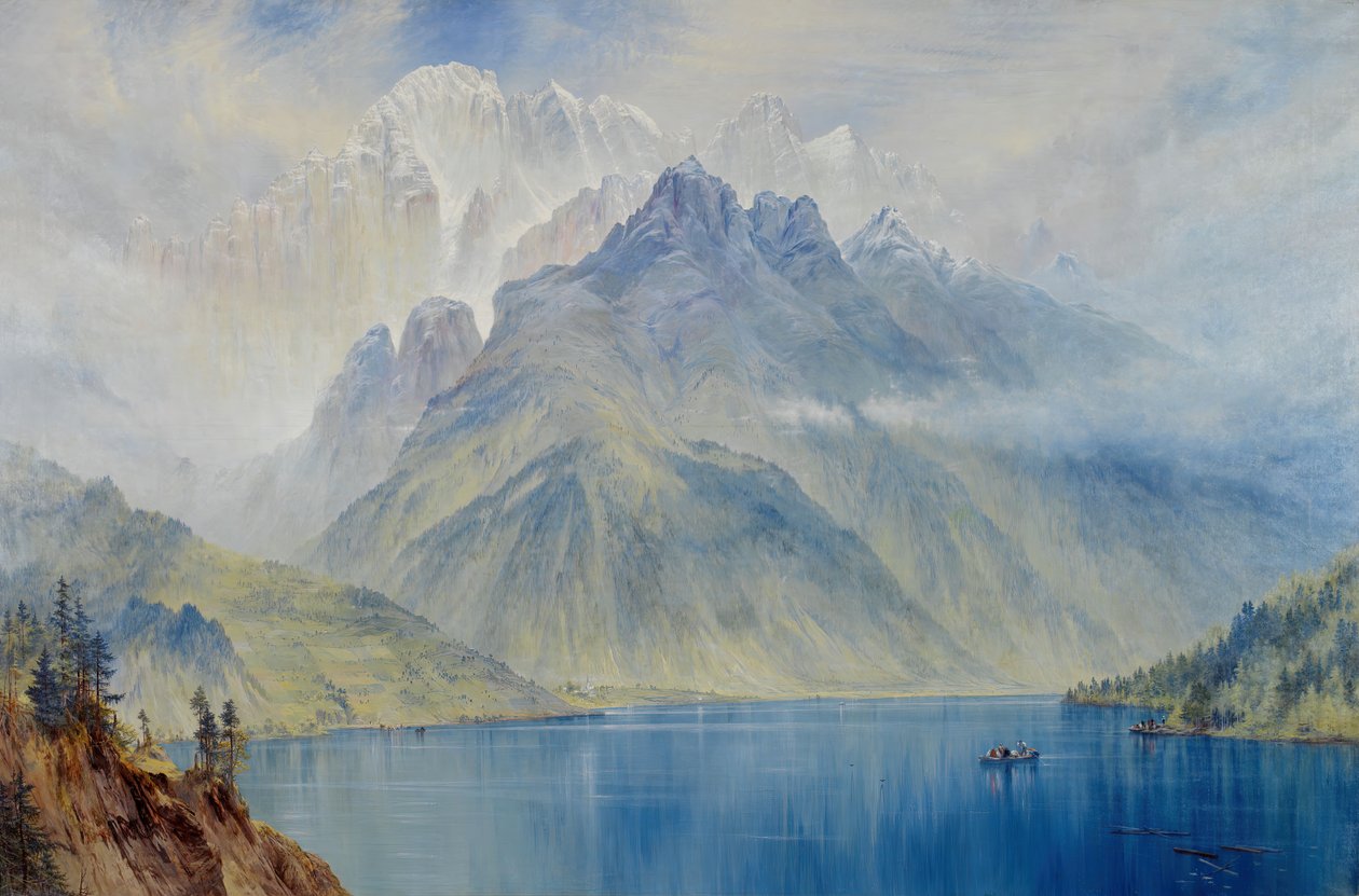 Civetta-hegy, 1867. alkotó: Elijah Walton