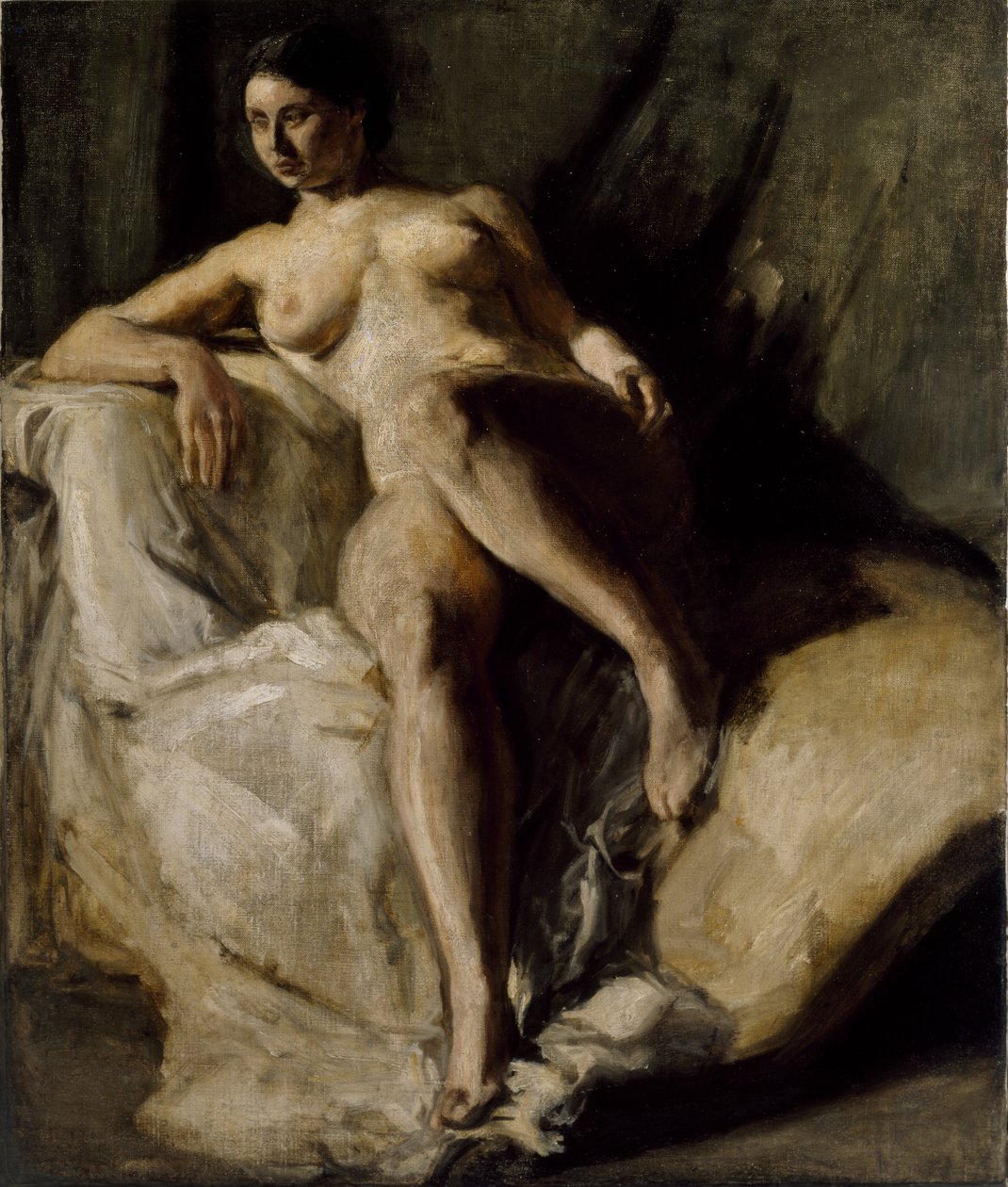 Ülő női alak, 1906 [LDUCS-5189] alkotó: Elinor Proby Adams