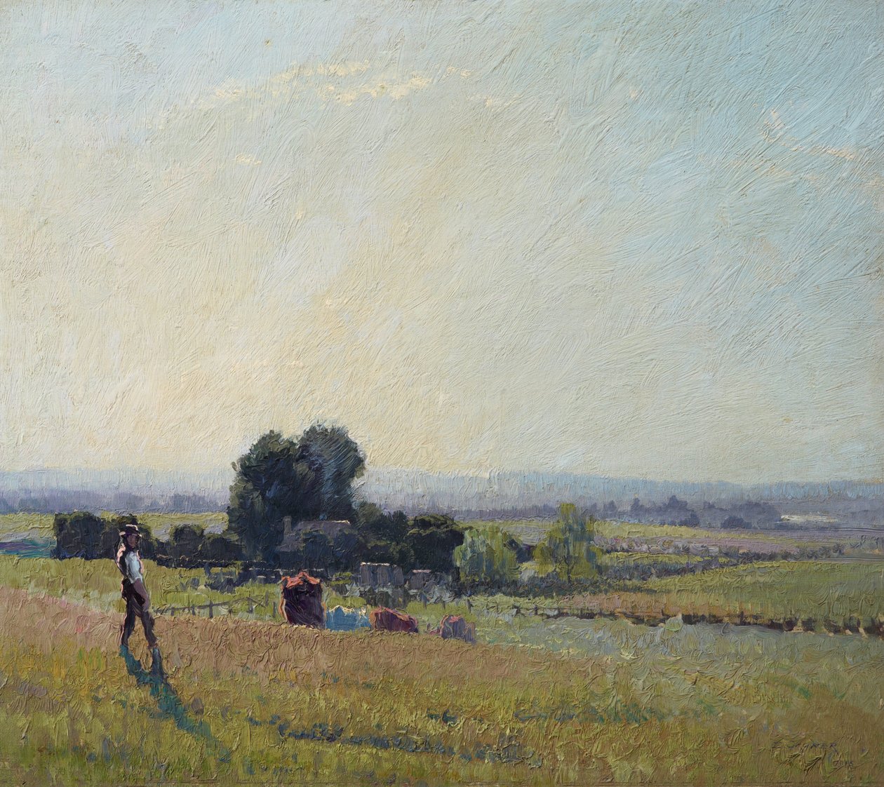 Reggeli fényben alkotó: Elioth Gruner