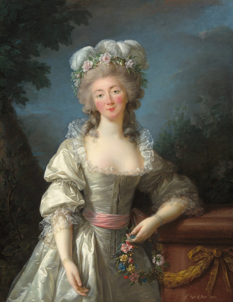 Madame du Barry, 1782. alkotó: Elisabeth Louise Vigee Lebrun