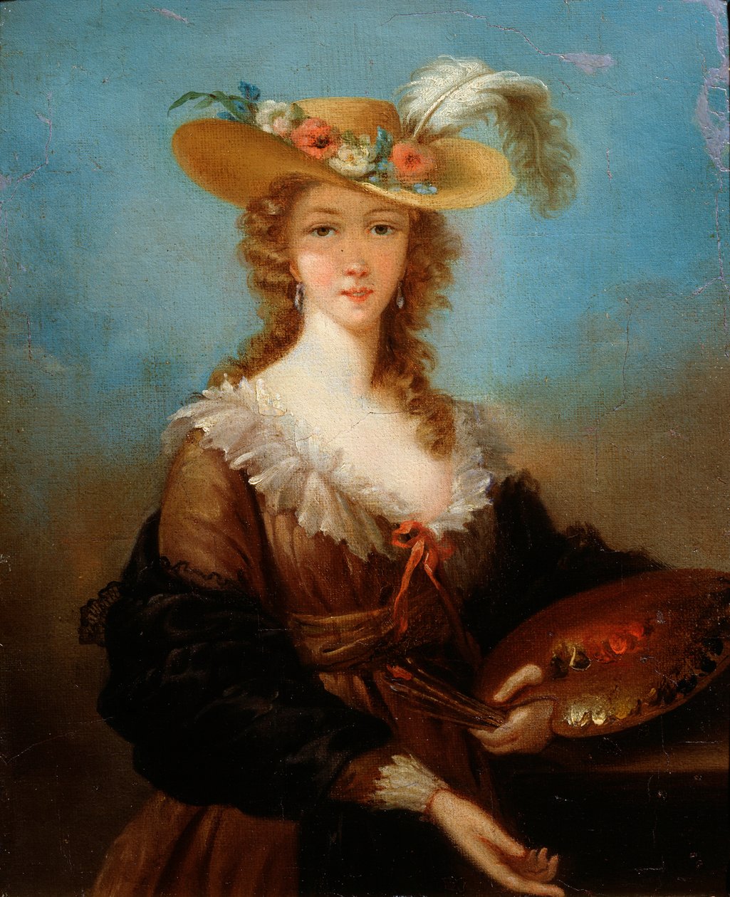 Önarckép, 1782 alkotó: Elisabeth Louise Vigee Lebrun