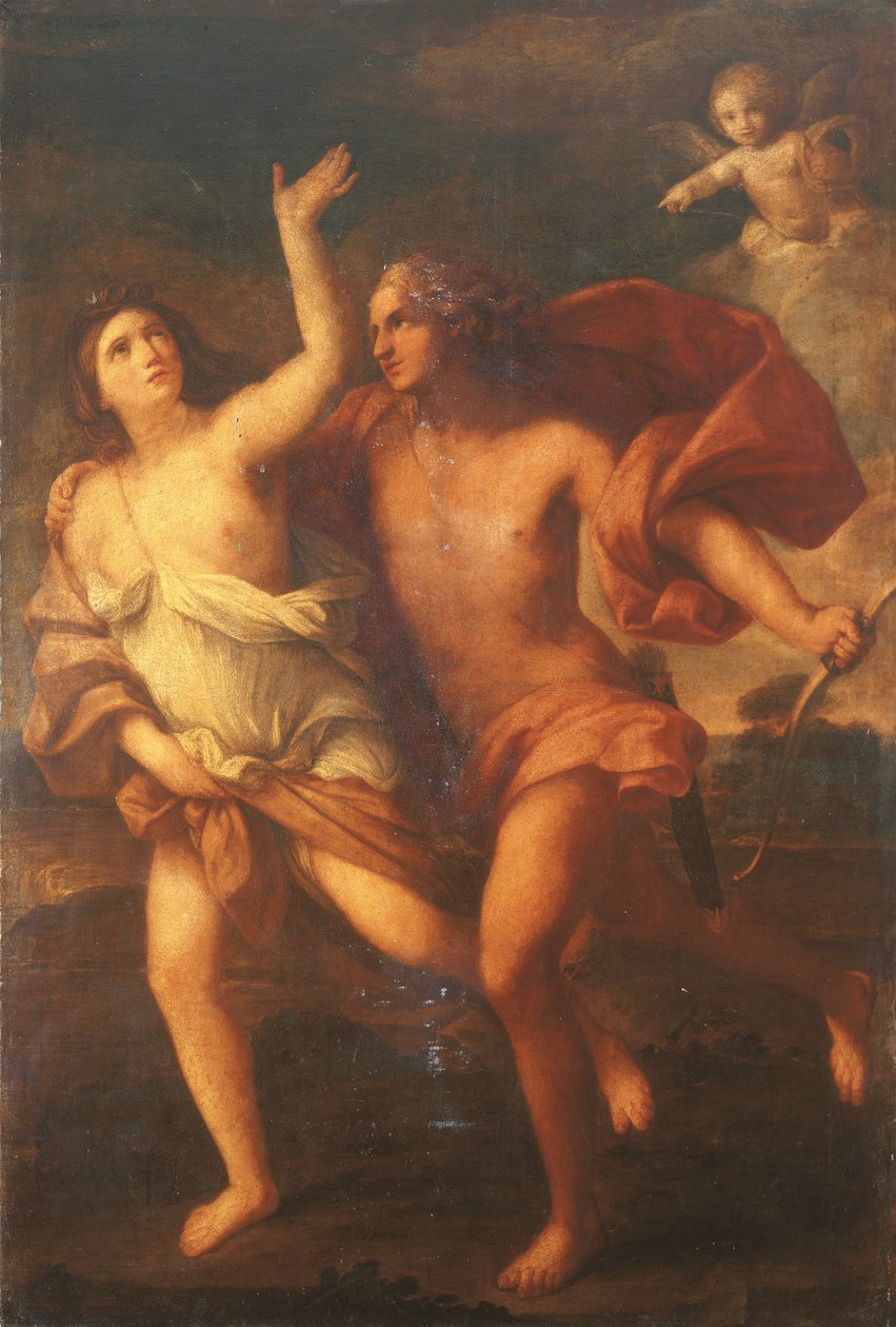 Daphne és Apollo alkotó: Elisabetta Sirani
