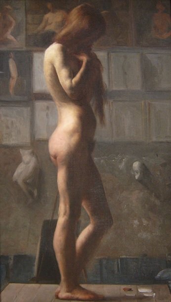 A modell alkotó: Eliseu Visconti