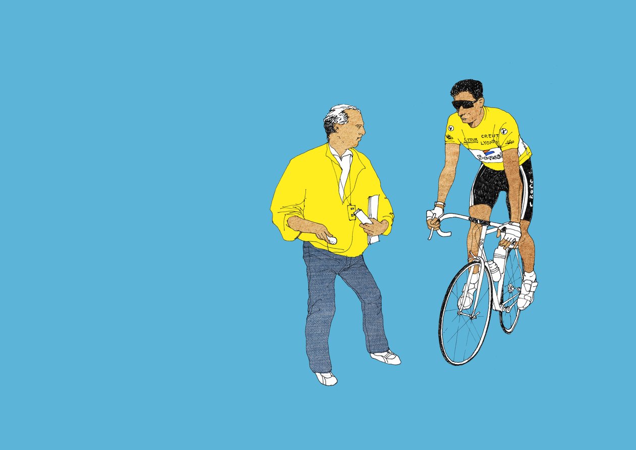 Indurain, 2014 (szitanyomat) alkotó: Eliza Southwood