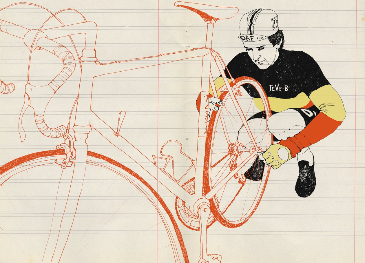 Vlaeminck, 2014 (szitanyomat) alkotó: Eliza Southwood