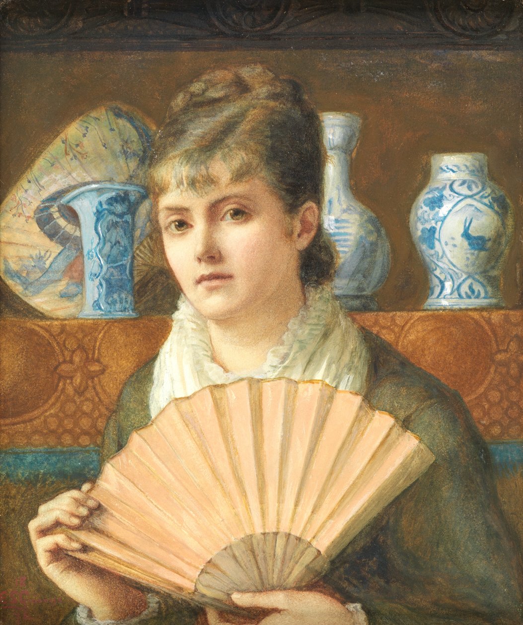 Egy modern fiatal nő (wc és testszín) alkotó: Elizabeth Sarah Guinness