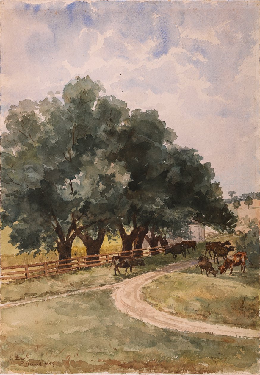 Richmond, 1884. alkotó: Elizabeth Boott Duveneck