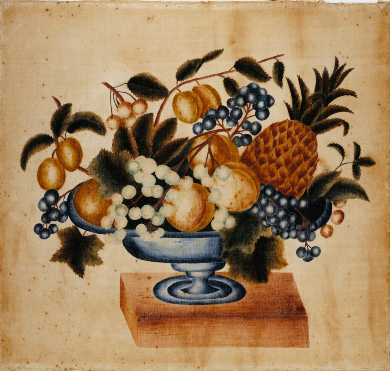 Csendélet, kb. 1830-1848. alkotó: Elizabeth W. Capron