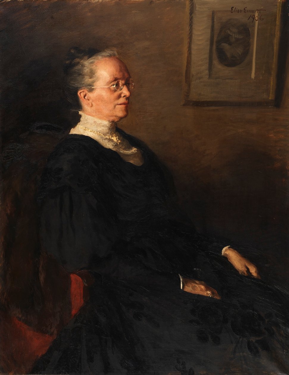 Benjamin Franklin Goodrich asszony alkotó: Ellen Emmet Rand
