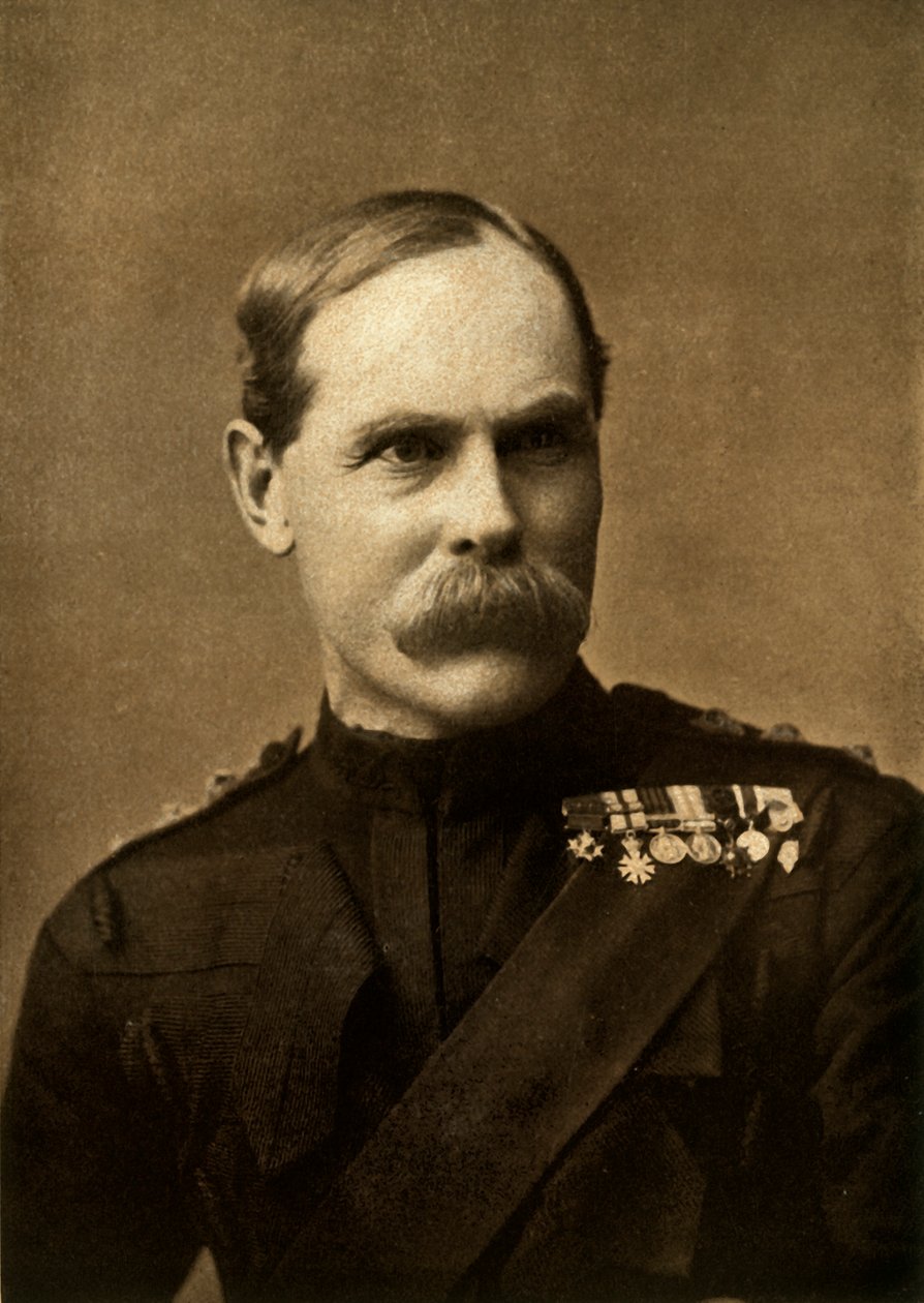 "Lord Methuen főhadnagy, C.B.", 1900. alkotó: Elliot and Fry