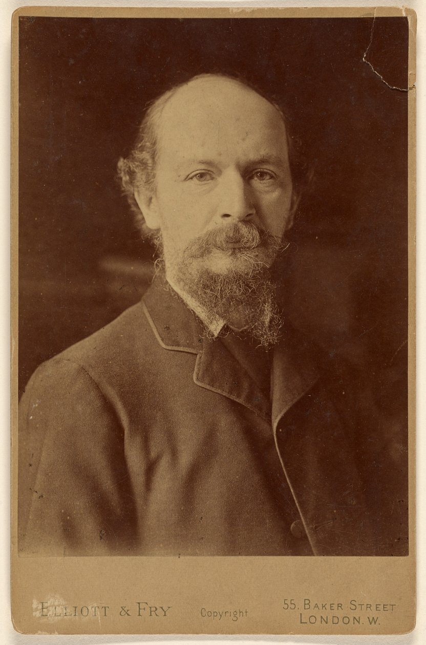 A[legernon] C[harles] Swinburne (1837 - 1909) alkotó: Elliott and Fry