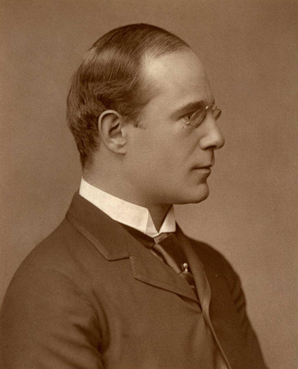 Richard Mansfield, brit színész-menedzser, 1888. alkotó: Elliott and Fry