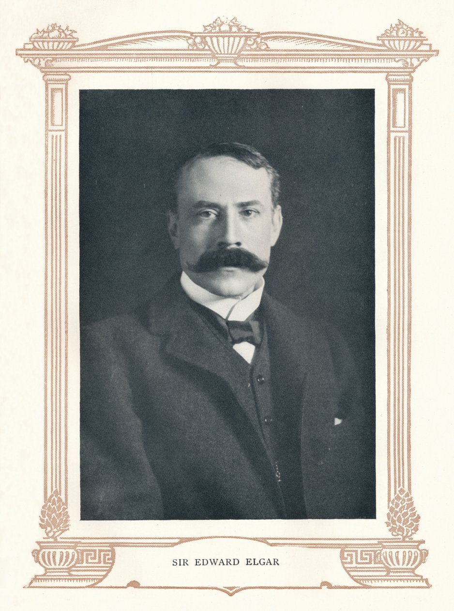 Sir Edward Elgar, 1895. alkotó: Elliott and Fry
