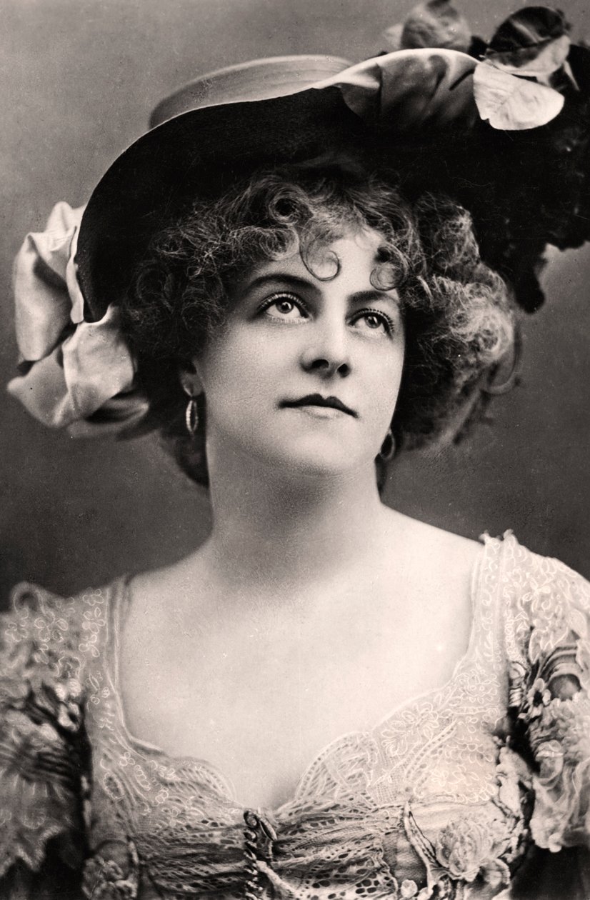 Marie Studholme 1875-1930, angol színésznő, 1907. alkotó: Ellis and Walery