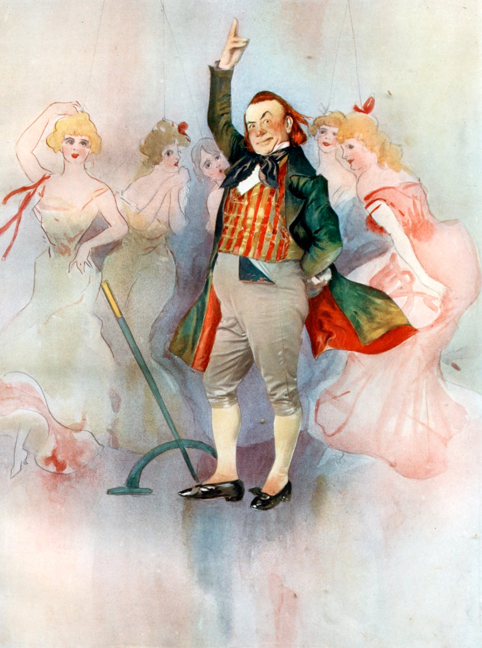 Willie Edouin a La Poupee című filmben, 1902. alkotó: Ellis and Walery