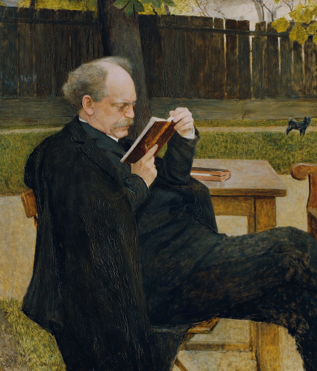 olvasó ember alkotó: Emanuel Baschny