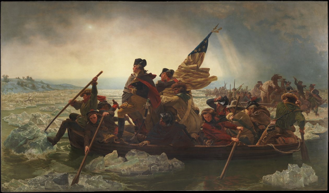 Washington átkelés a Delaware-en alkotó: Emanuel Leutze