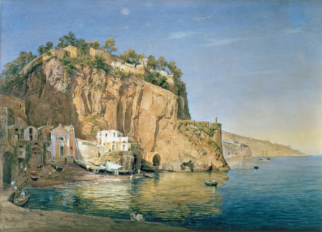 Sorrento, 1819 alkotó: Emanuel Stöckler