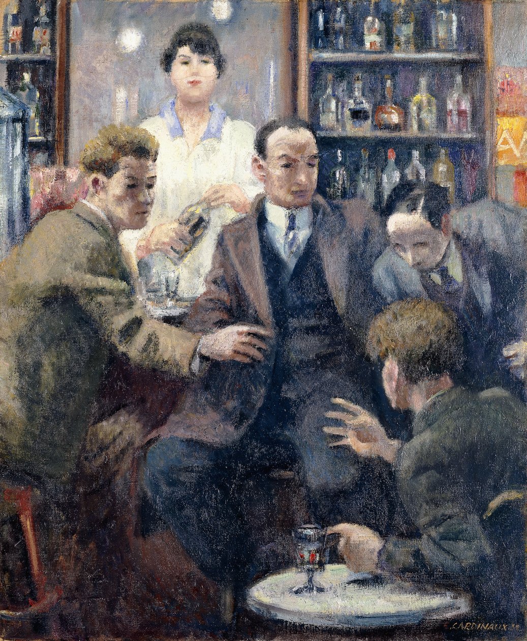 Beszélgetés egy bárban alkotó: Emil Cardinaux
