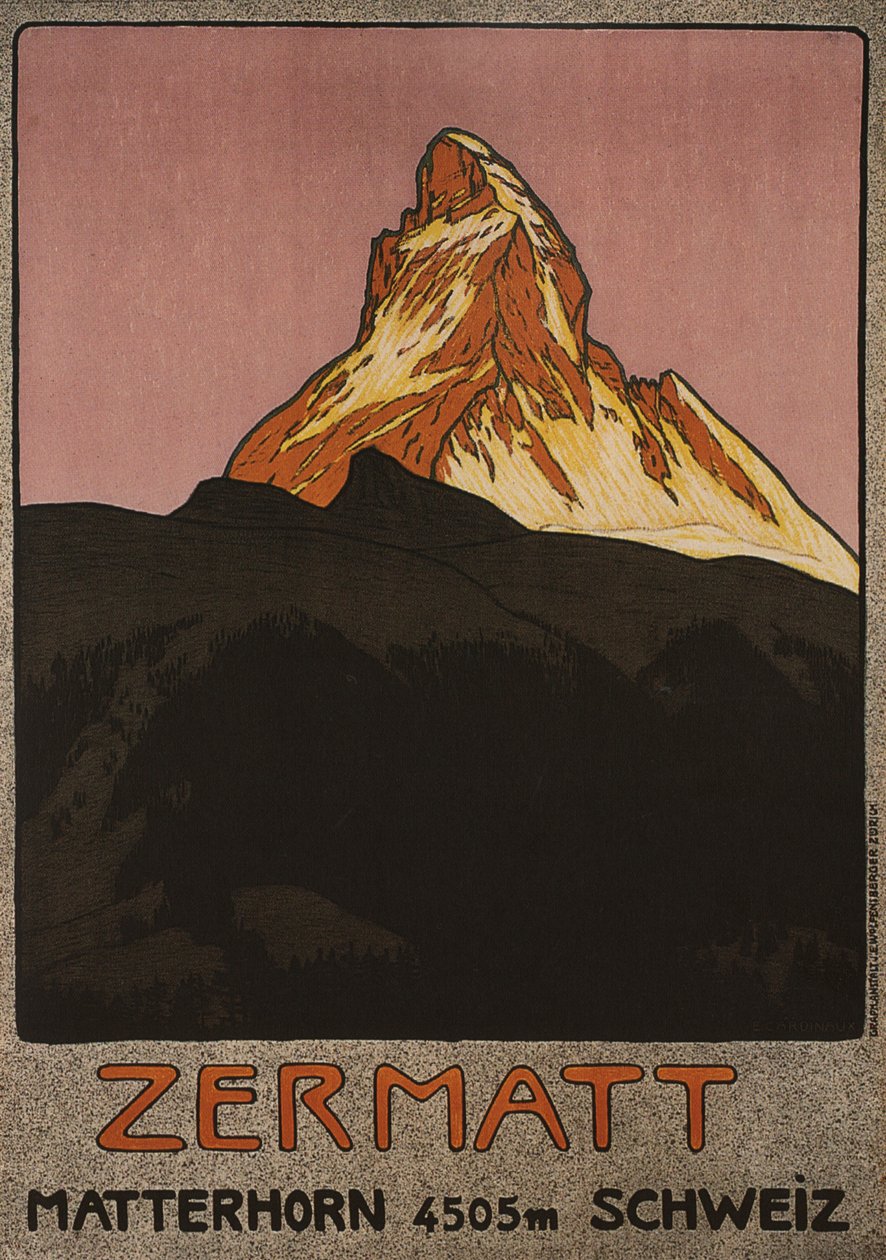 Zermatt, 1908 alkotó: Emil Cardinaux