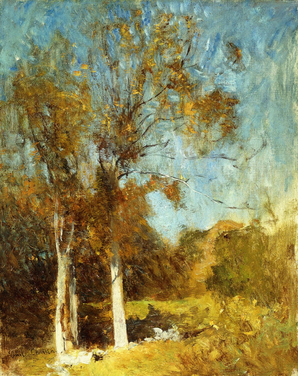 Őszi fák alkotó: Emil Carlsen