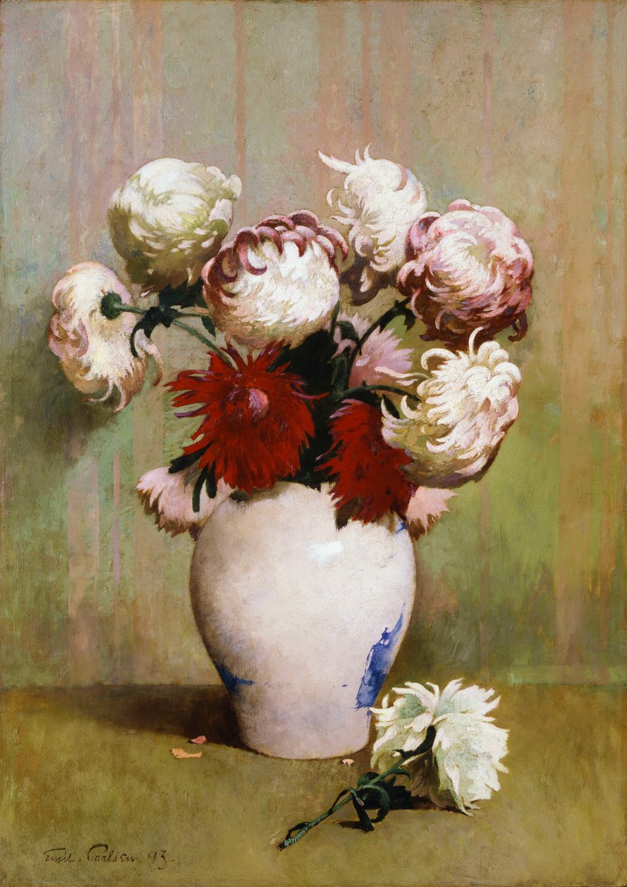 Krizantém alkotó: Emil Carlsen