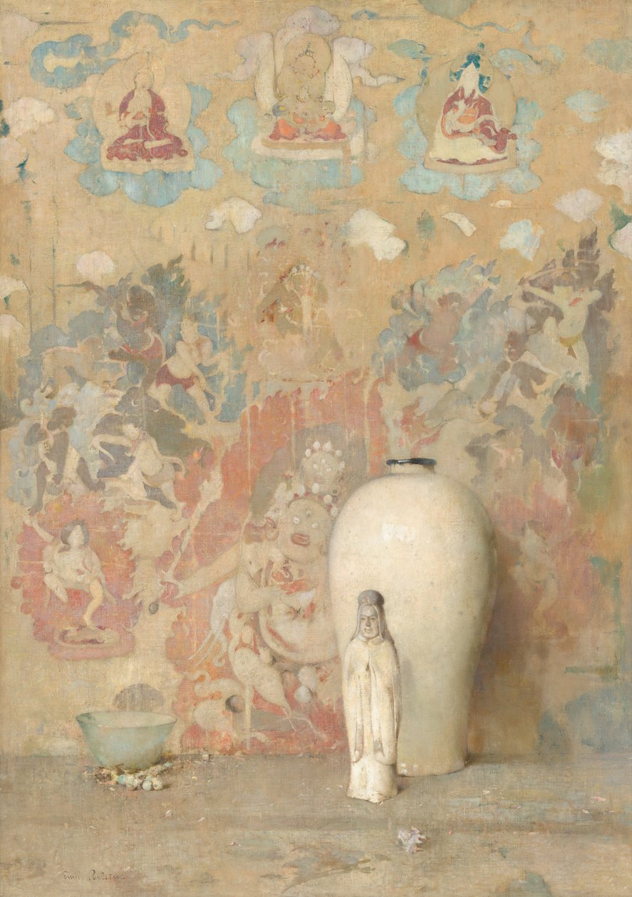 The Picture from Thibet, c. 1920. alkotó: Emil Carlsen