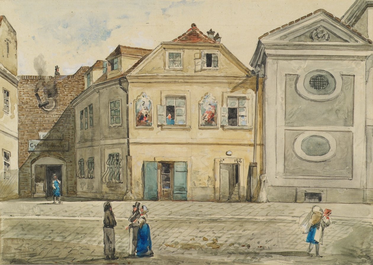 A hóhér háza Bécsben alkotó: Emil Hütter