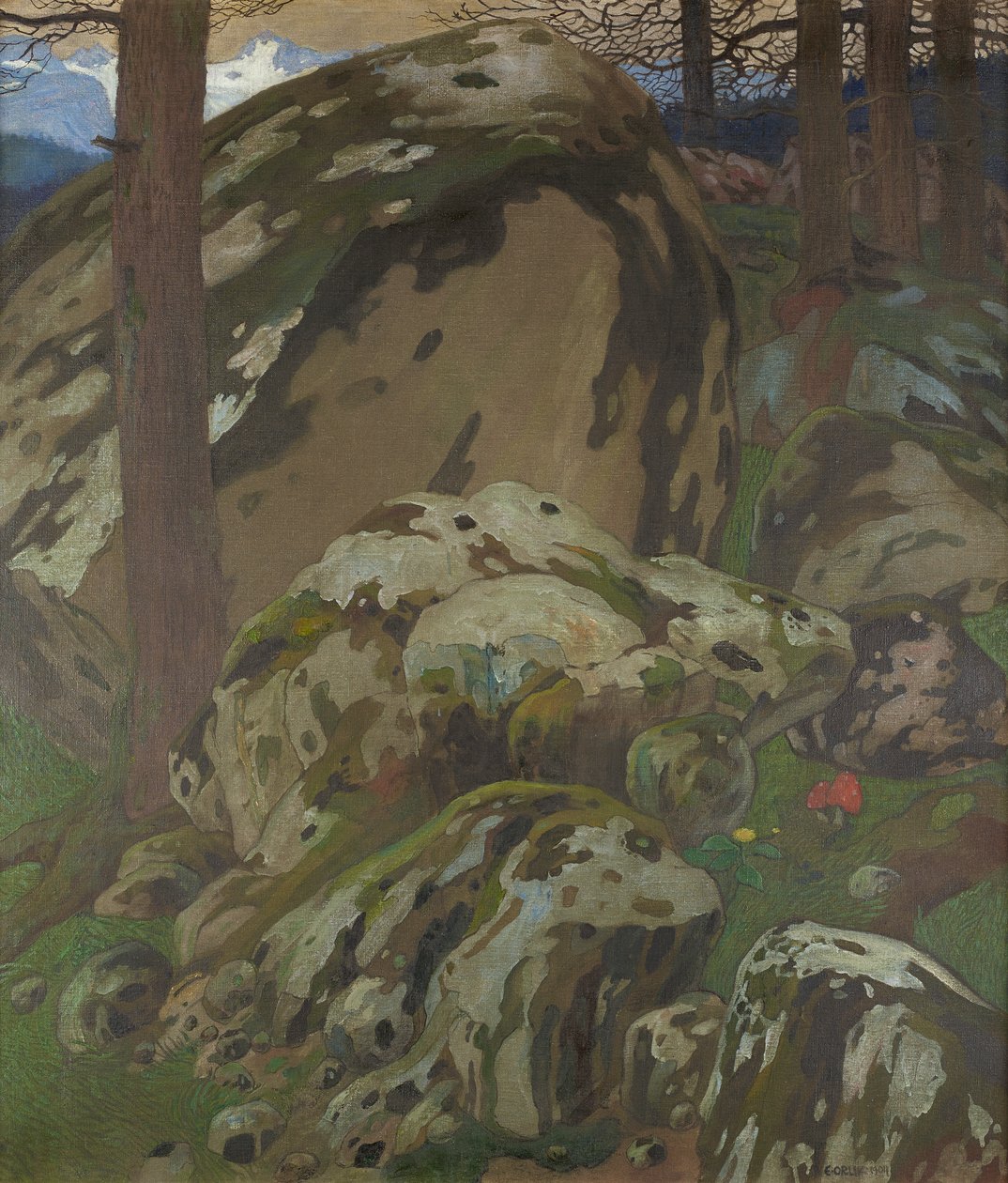 Dachstein alkotó: Emil Orlik