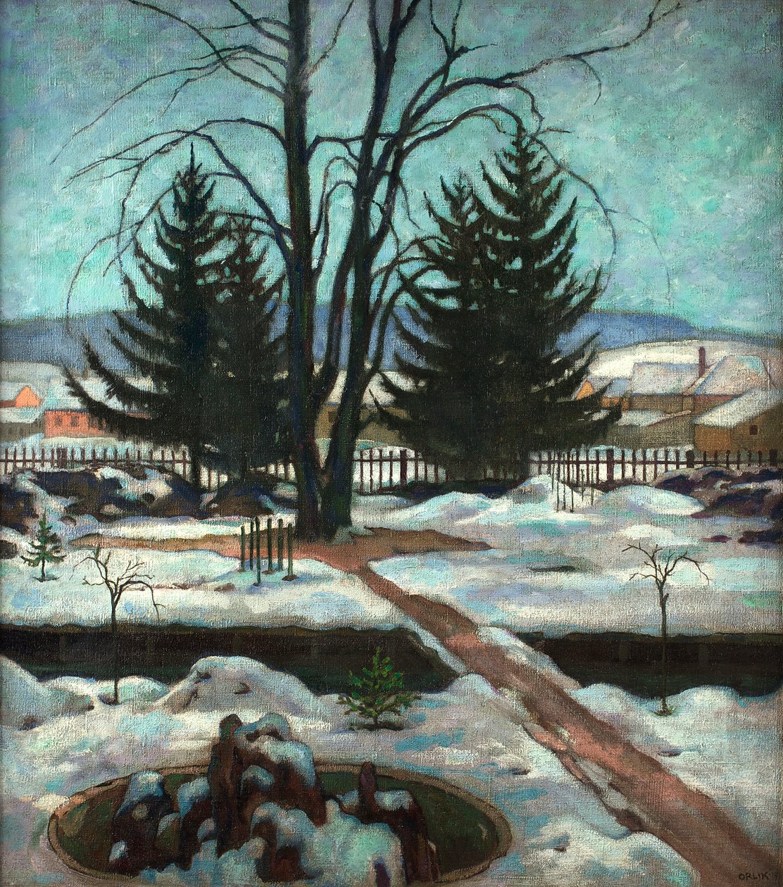 Téli alkotó: Emil Orlik