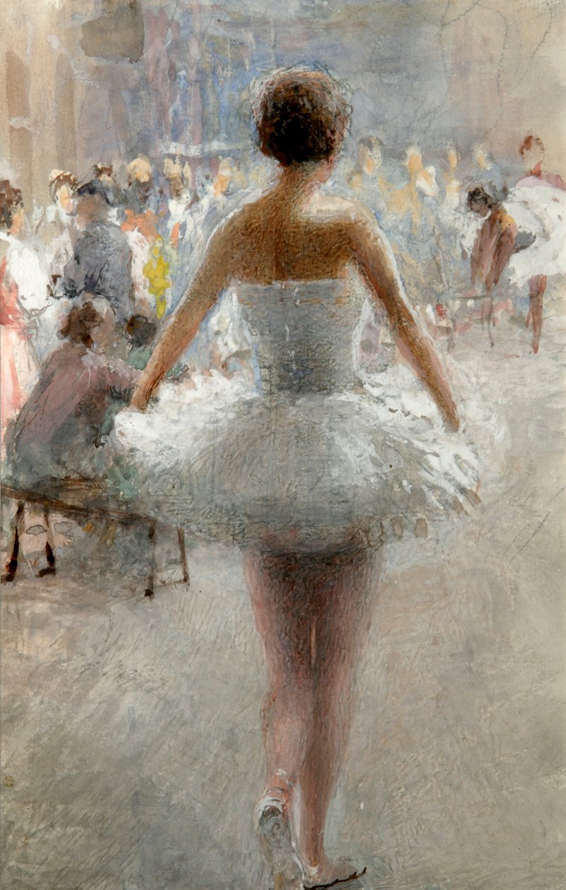 A balettpróba, 1930-as évek. alkotó: Emil Oskarovich Wisel
