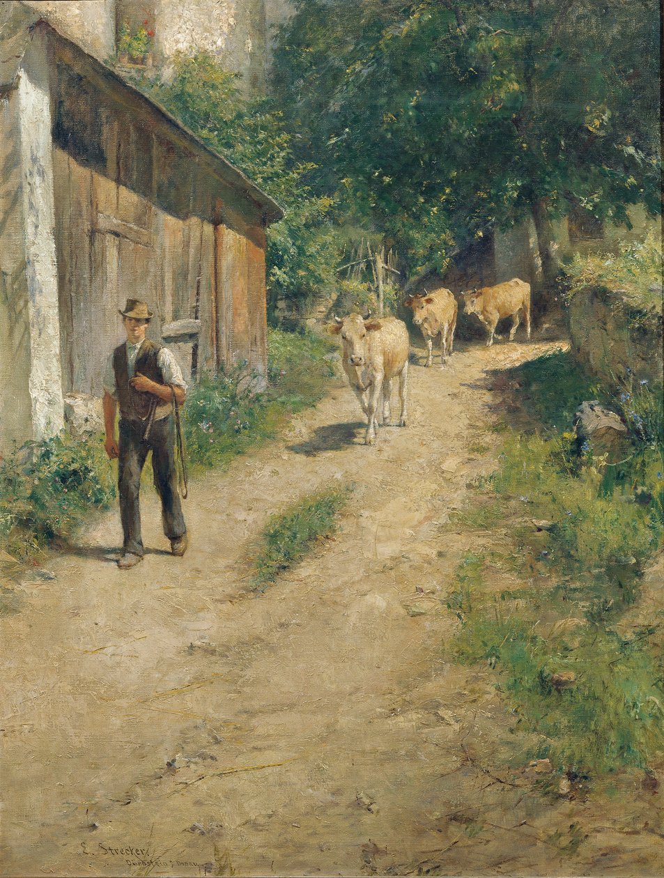 Jön a kapus alkotó: Emil Strecker