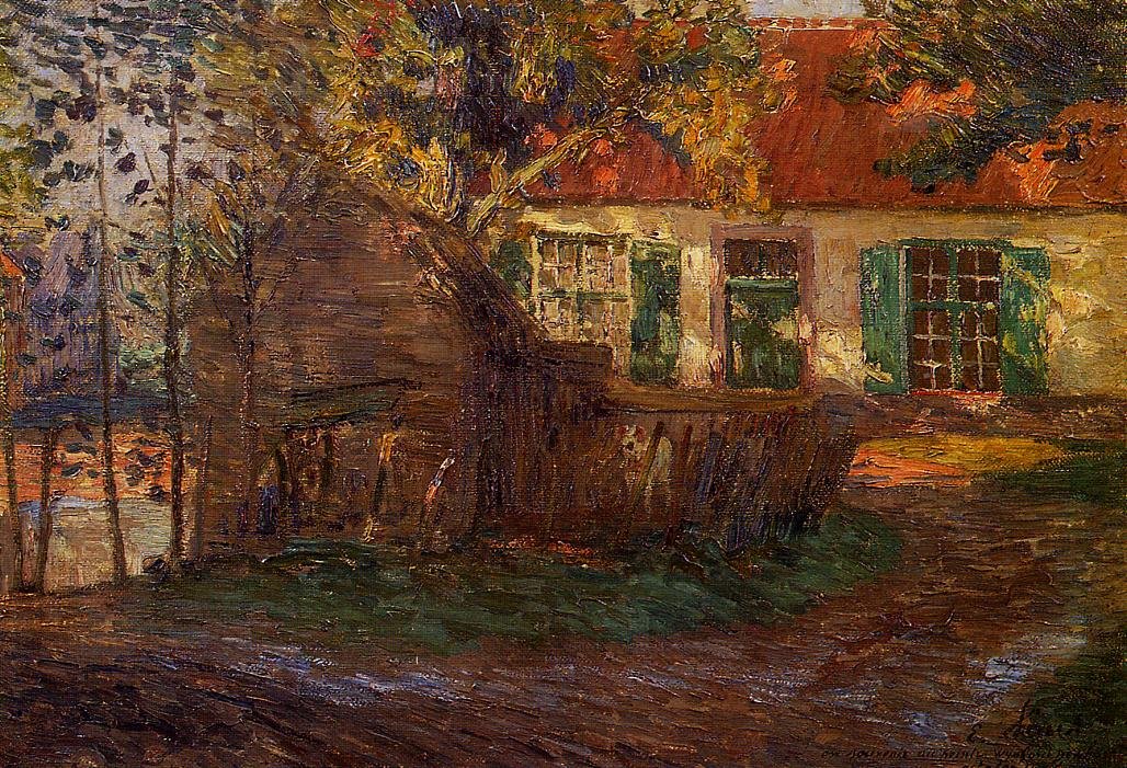 A farm alkotó: Emile Claus