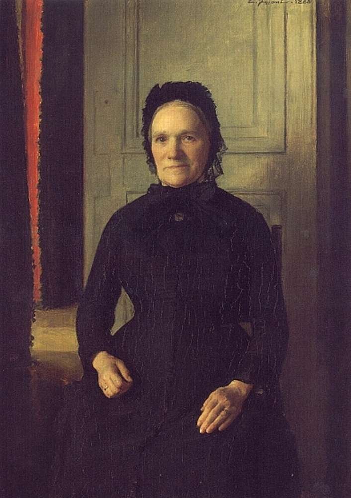Madame Coquelin Meren alkotó: Emile Friant